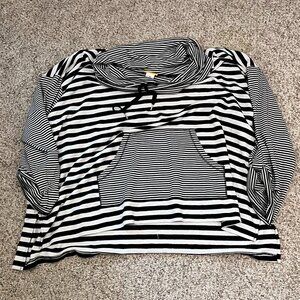 Ruby Rd Cowl-Neck Top 3/4 Sleeves 3X